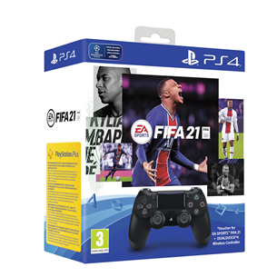 PlayStation 4 mängupult Sony DualShock 4 + FIFA 21