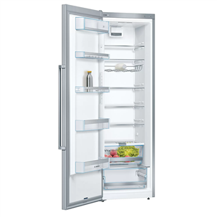 Bosch, 346 L, height 186 cm, inox - Cooler