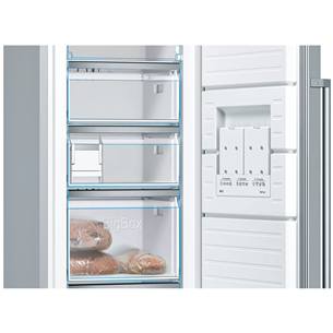 Bosch, 242 L, height 186 cm, silver - Freezer