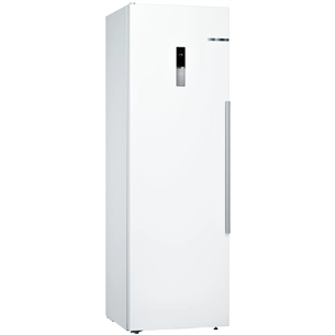 Bosch Serie 6, 346 л, высота 186 см, белый - Холодильный шкаф KSV36BWEP