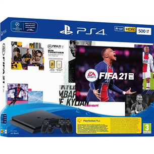 Игровая приставка Sony PlayStation 4 Slim (500 ГБ) + FIFA 21