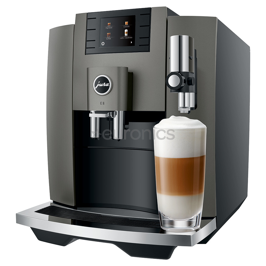 JURA E8 Dark Inox - Espressomasin