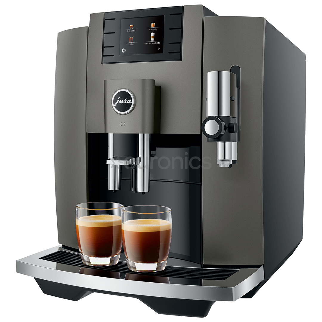 JURA E8 Dark Inox - Espressomasin