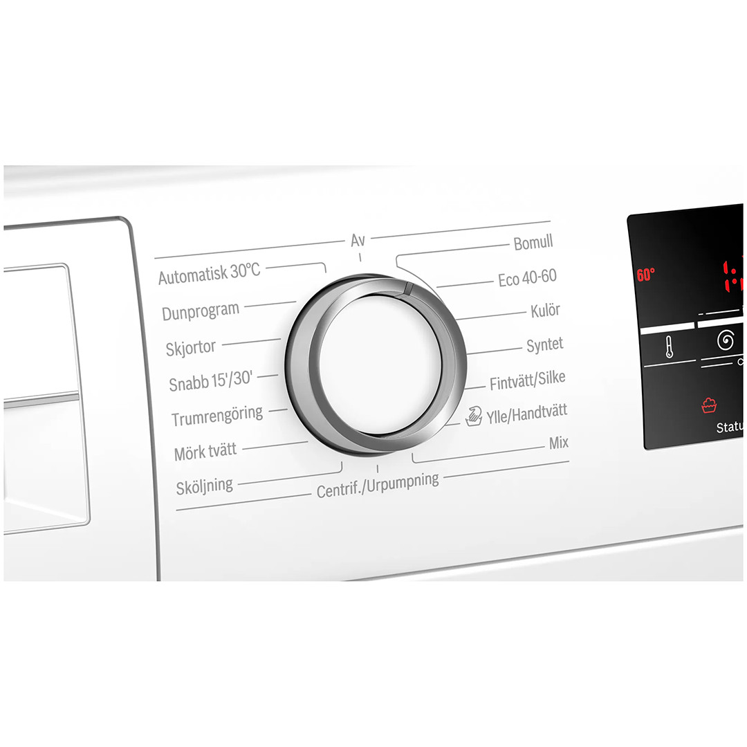 Bosch 9 kg, sügavus 59 cm, 1400 p/m - Eestlaetav pesumasin