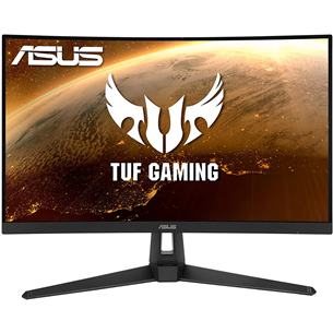 ASUS TUF Gaming VG27VH1B, 27'', FHD, LED VA, 165 Hz, nõgus, must - Monitor