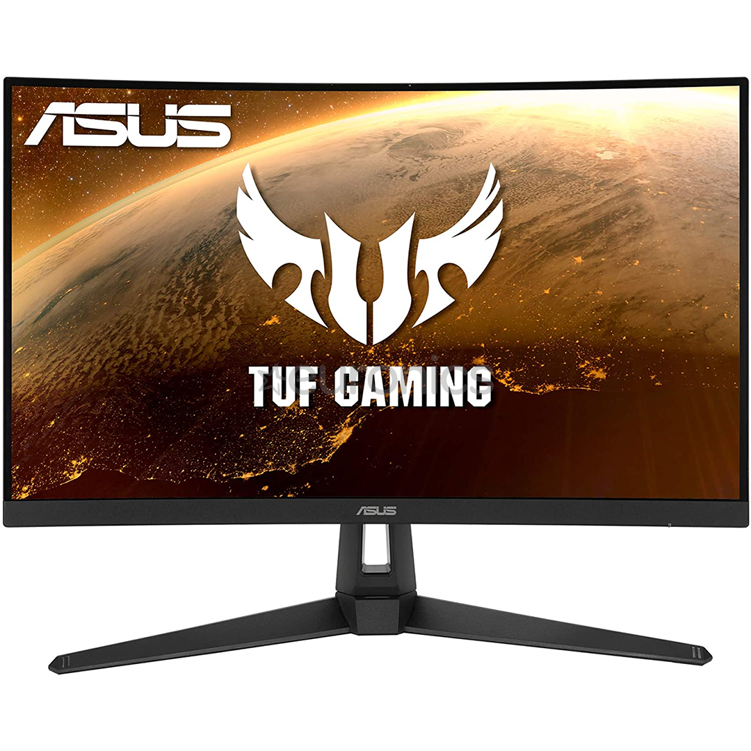 ASUS TUF Gaming VG27VH1B, 27'', FHD, LED VA, 165 Hz, nõgus, must - Monitor