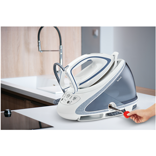 Tefal Pro Express Ultimate, 2600 Вт, белый/голубой - Гладильная система