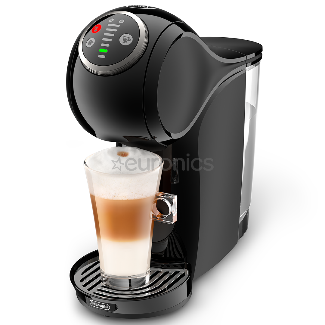 Delonghi Genio Nescafe Dolce Gusto S Plus black Capsule coffee machine EDG315B Euronics