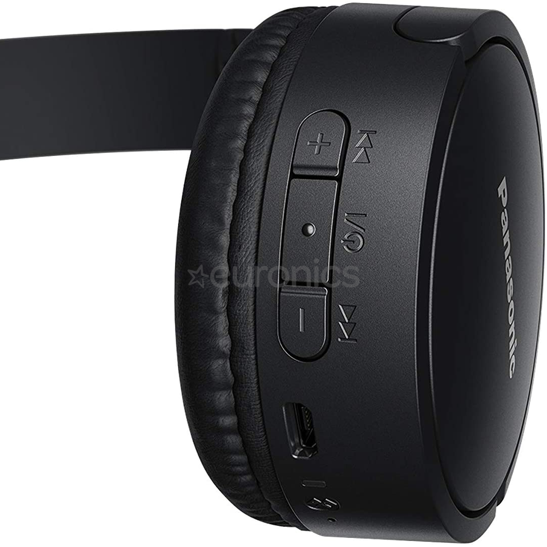 Panasonic RB-HF420BE-K, must - Kõrvapealsed juhtmevabad kõrvaklapid
