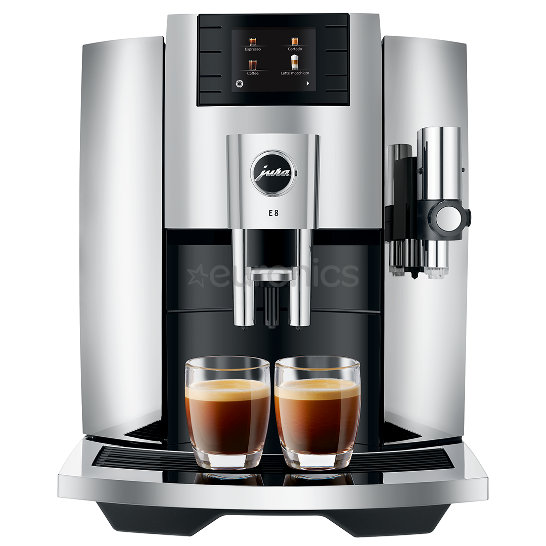 Espressomasin JURA E8 Chrome