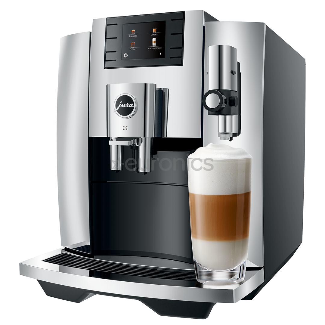 Espressomasin JURA E8 Chrome