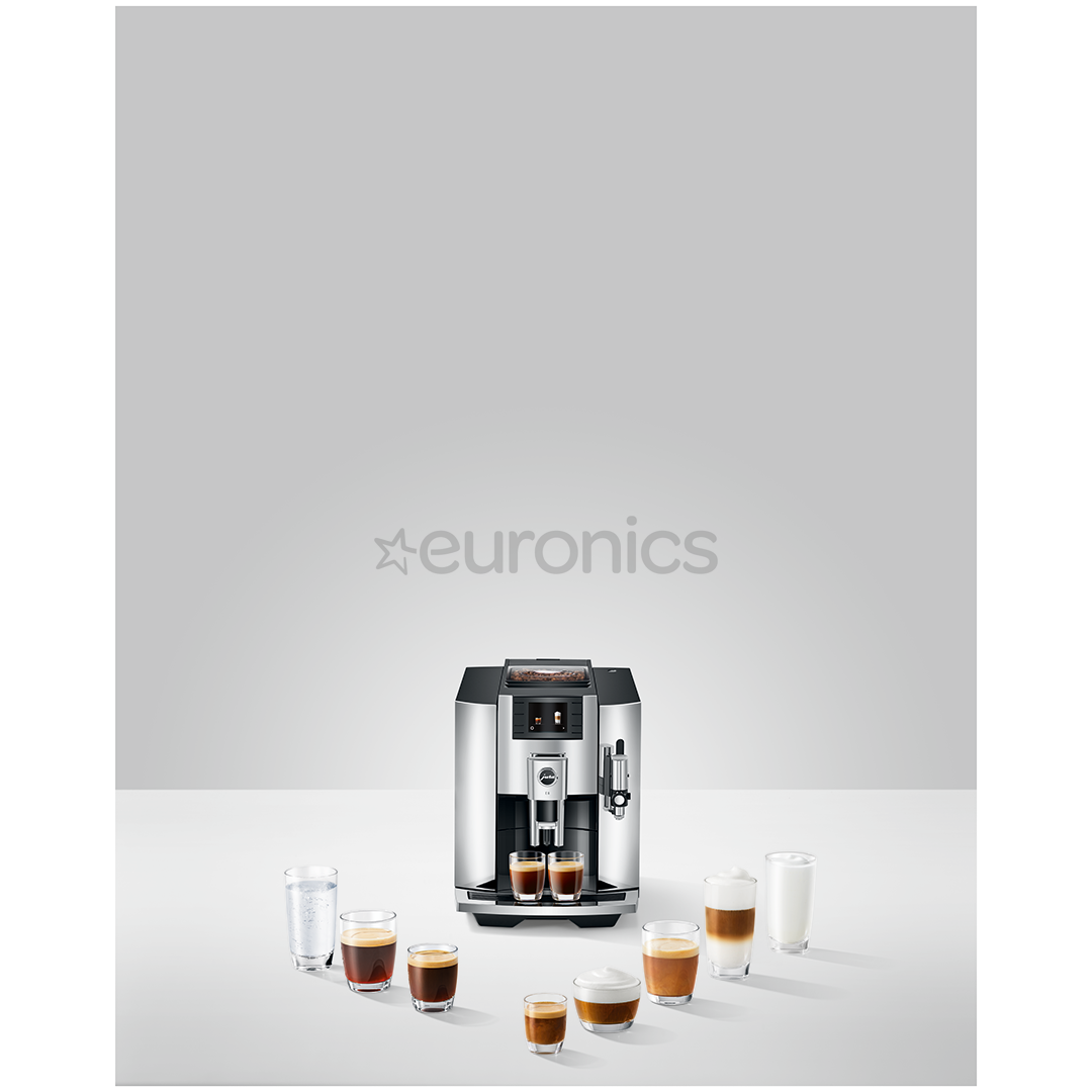 Espressomasin JURA E8 Chrome