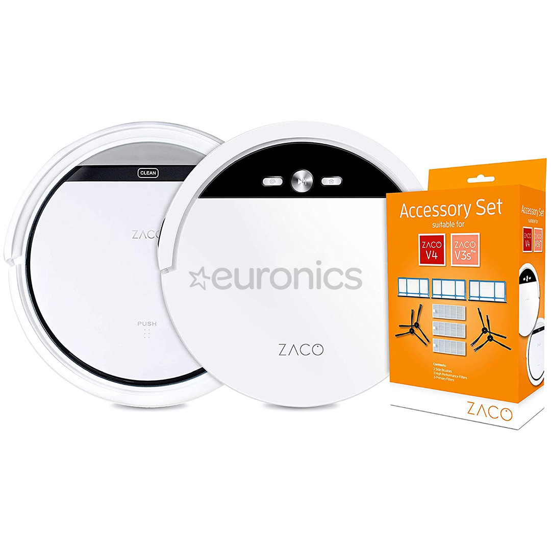 Zaco V3sPro/V4 - Original Accessory Set for robot vacuum cleaner