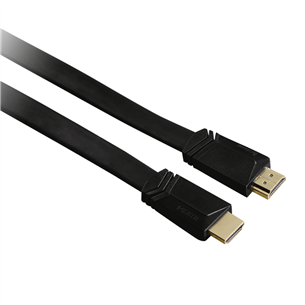 Cable HDMI 2.0b gold-plated flat Hama (3m)