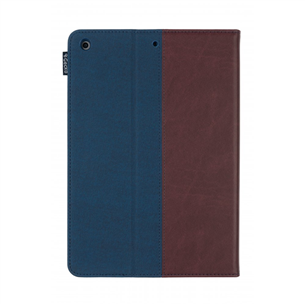 Gecko Easy-Click, Apple iPad 10,2'' (2019, 2020), pruun/sinine - Tahvelarvuti kaaned
