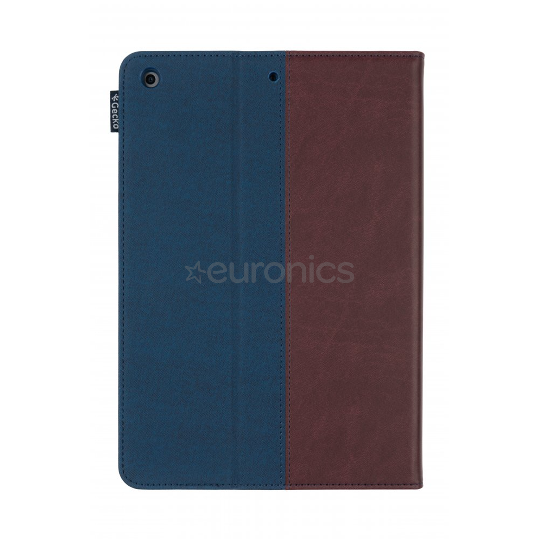 Gecko Easy-Click, Apple iPad 10,2'' (2019, 2020), pruun/sinine - Tahvelarvuti kaaned