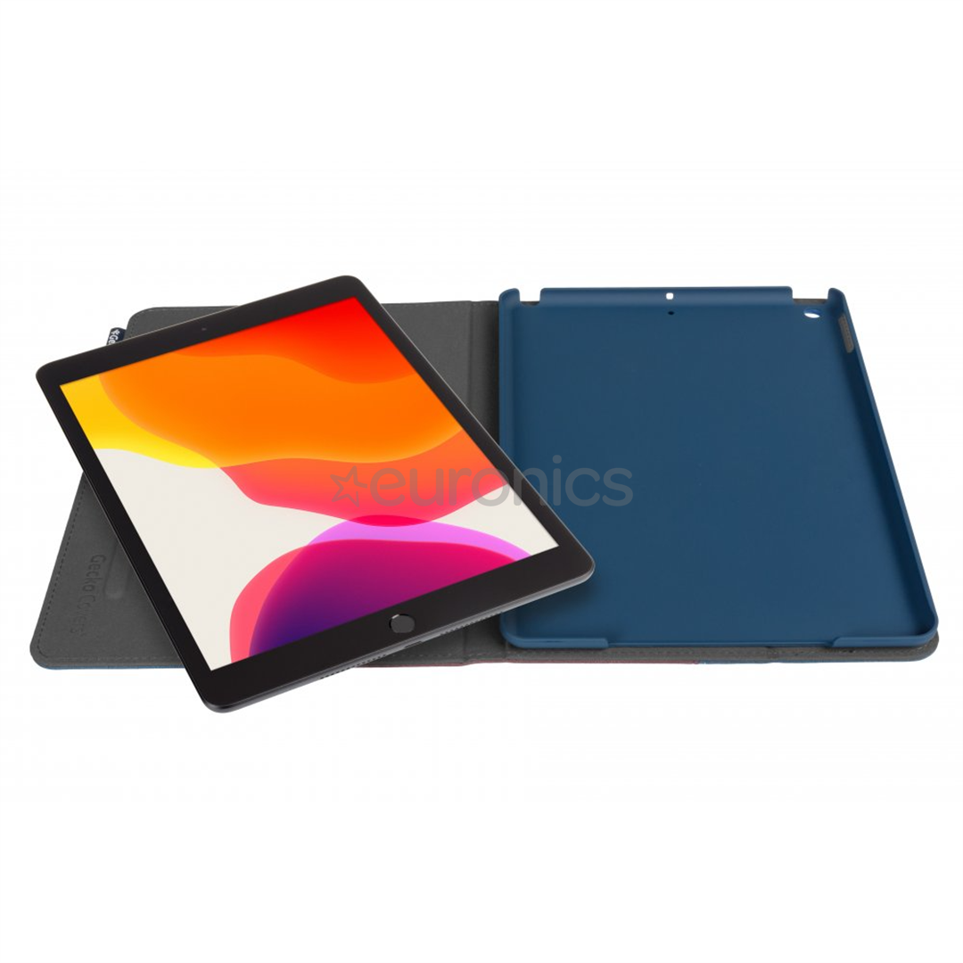 Gecko Easy-Click, Apple iPad 10,2'' (2019, 2020), pruun/sinine - Tahvelarvuti kaaned