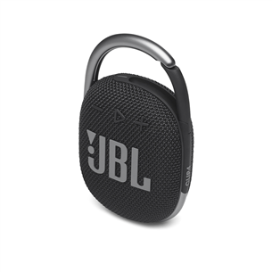 JBL Clip 4, must - Kaasaskantav juhtmevaba kõlar