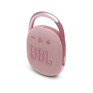 JBL Clip 4, roosa - Kaasaskantav juhtmevaba kõlar JBLCLIP4PINK