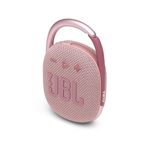 JBL Clip 4, pink - Portable Wireless Speaker