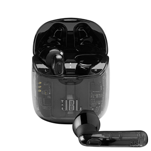 JBL Tune 225, black/transparent - True-Wireless Earbuds