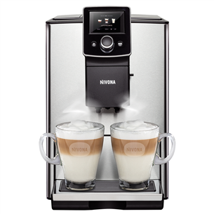 Nivona CafeRomatica 825, roostevaba teras - Espressomasin 825