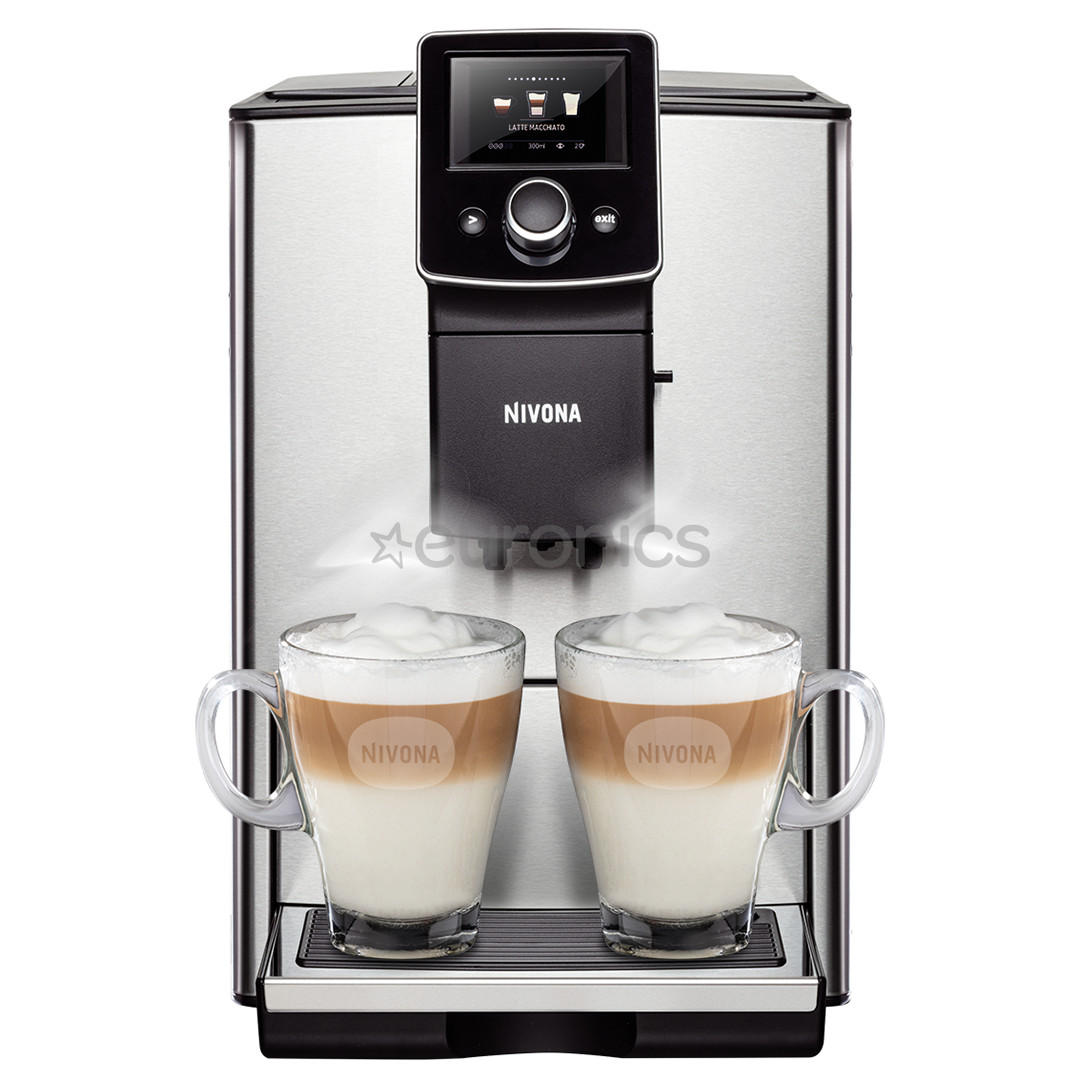 Nivona CafeRomatica 825, roostevaba teras - Espressomasin