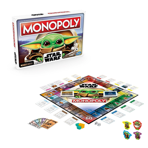 Board game Monopoly The Mandalorian: The Child