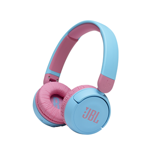 JBL JR 310, голубой/розовый - Накладные беспроводные наушники
