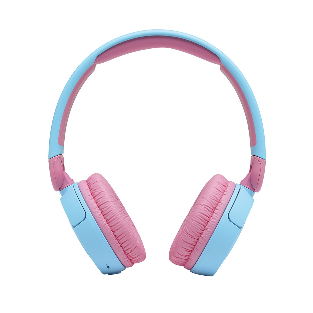 JBL JR 310, голубой/розовый - Полноразмерные беспроводные наушники