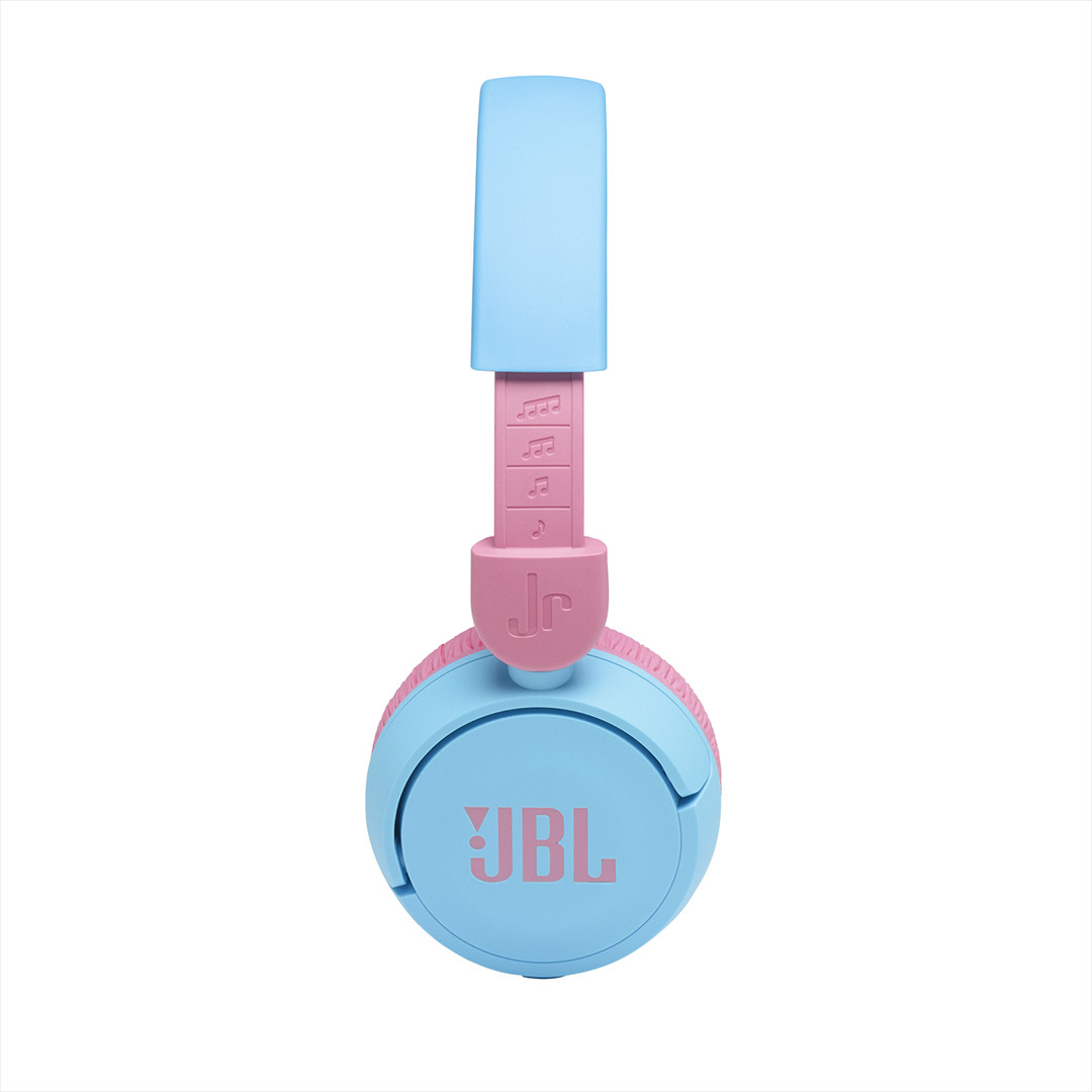 JBL JR 310, голубой/розовый - Полноразмерные беспроводные наушники