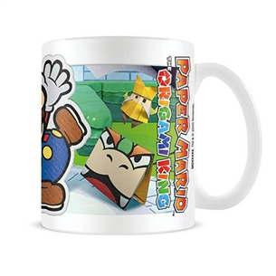 Mug Paper Mario Scenery