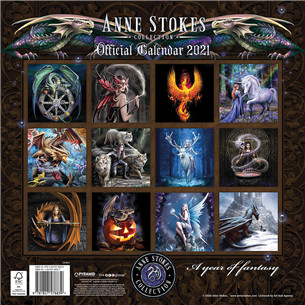 Calendar Anne Stokes 2021