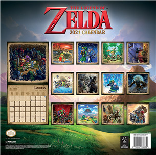 Kalender The Legend of Zelda 2021