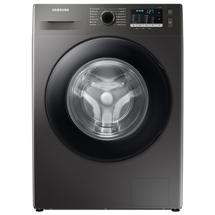 Samsung, 7 kg, sügavus 55 cm, 1400 p/min, hall - Eestlaetav pesumasin WW70TA046AX/LE