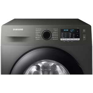 Samsung, 7 kg, sügavus 55 cm, 1400 p/min, hall - Eestlaetav pesumasin