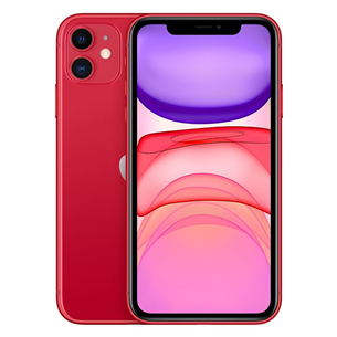 Apple iPhone 11, 64 GB, (PRODUCT)RED - Smartphone