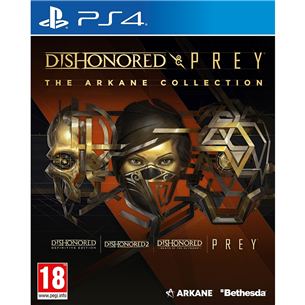 PS4 game Dishonored and Prey: The Arkane Collection