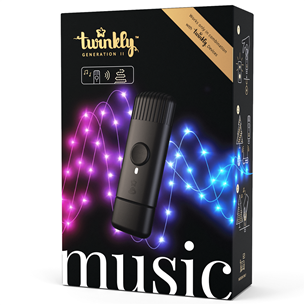 Twinkly Music, must - USB muusikaadapter