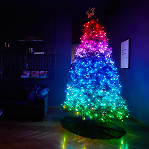 Twinkly Special Edition 250 RGB+W LED String (Gen II), IP44, 20 m, black - Smart Christmas Lights