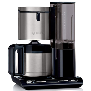 Bosch Styline, water tank 1.1. L, black/inox - Coffee maker