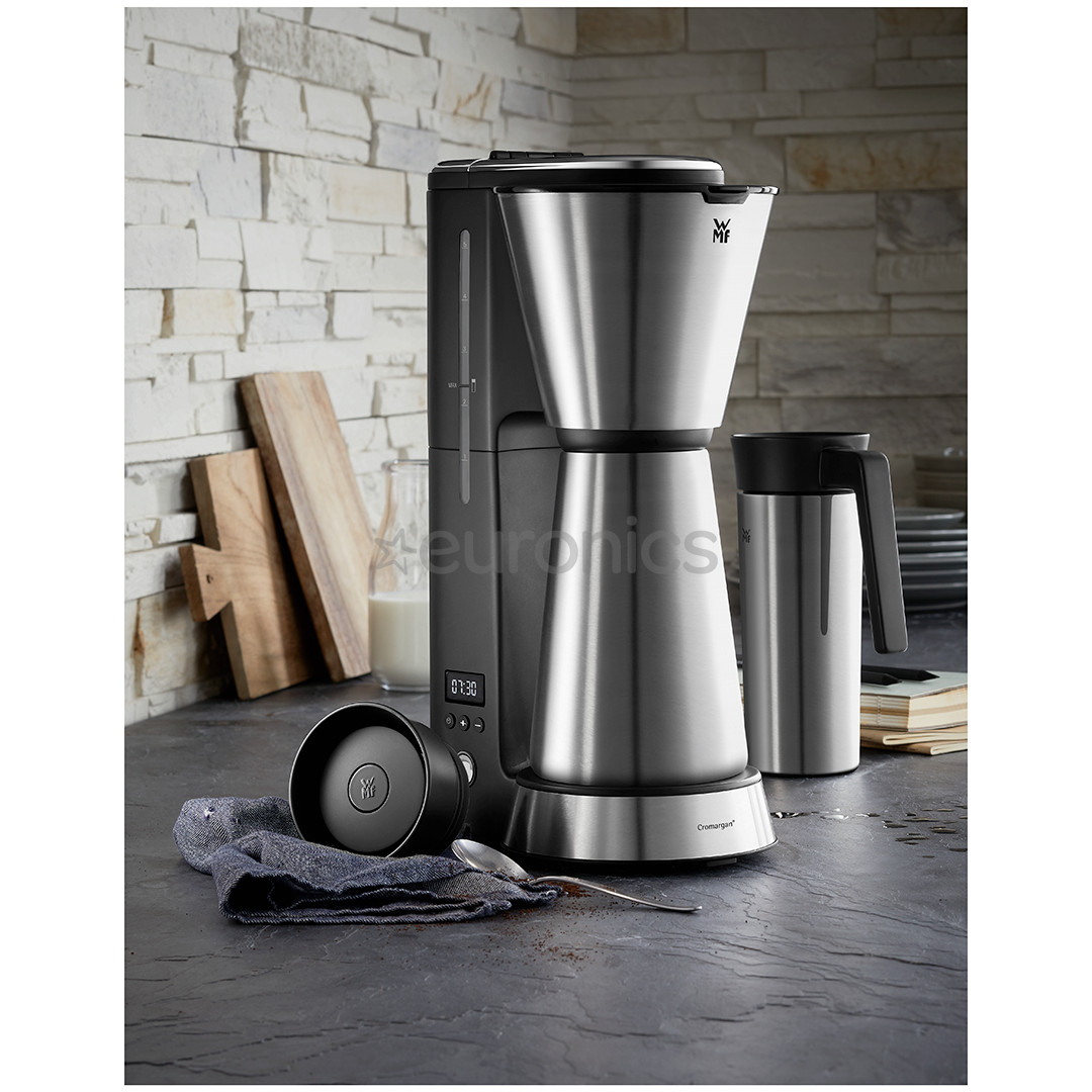WMF KITCHENminis Thermo to go, резервуар для воды 0,75 л, нерж. сталь - Кофеварка