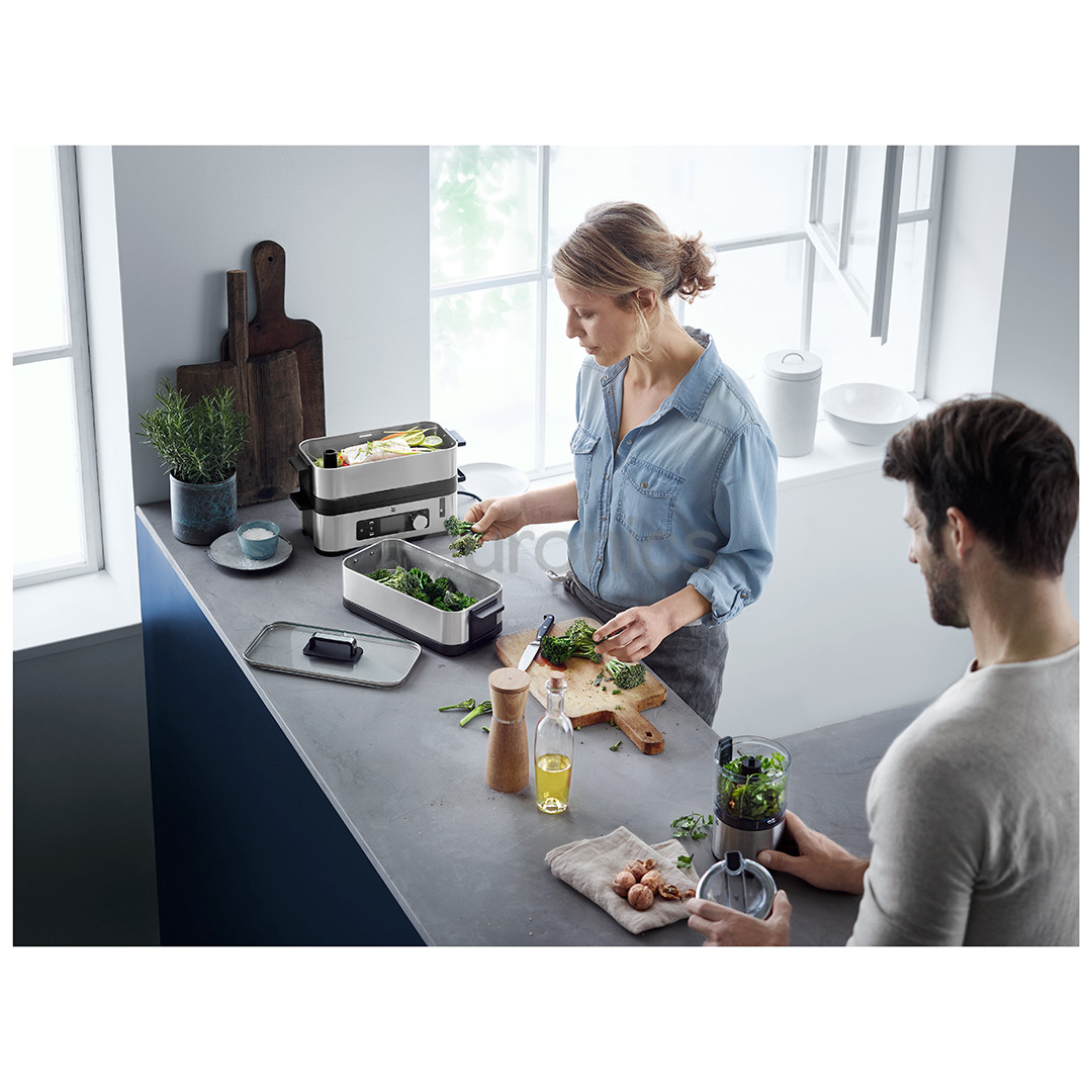 WMF KITCHENminis VitalisE, 900 W, inox - Steamer