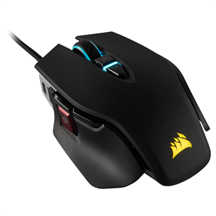 Corsair M65 RGB Elite Tunable FPS, must - Juhtmega optiline hiir