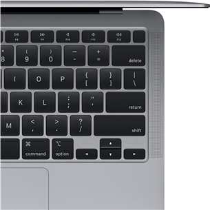 Apple MacBook Air 13" (2020), M1 8C/7C, 8 GB, 256 GB, SWE, hall - Sülearvuti