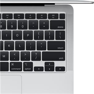 Apple MacBook Air 13" (2020), M1 8C/7C, 8 ГБ, 256 ГБ, ENG, серебристый - Ноутбук