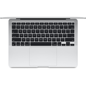 Apple MacBook Air 13" (2020), M1 8C/7C, 8 GB, 256 GB, RUS, hõbedane - Sülearvuti