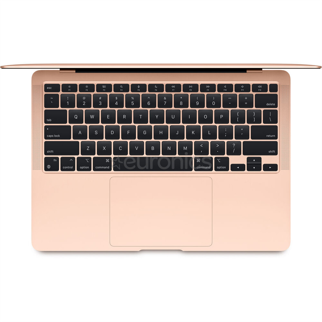 Apple MacBook Air 13" (2020), M1 8C/7C, 8 ГБ, 256 ГБ, RUS, золотистый - Ноутбук