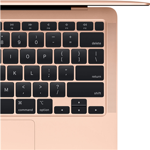 Apple MacBook Air 13" (2020), M1 8C/7C, 8 ГБ, 256 ГБ, SWE, золотистый - Ноутбук