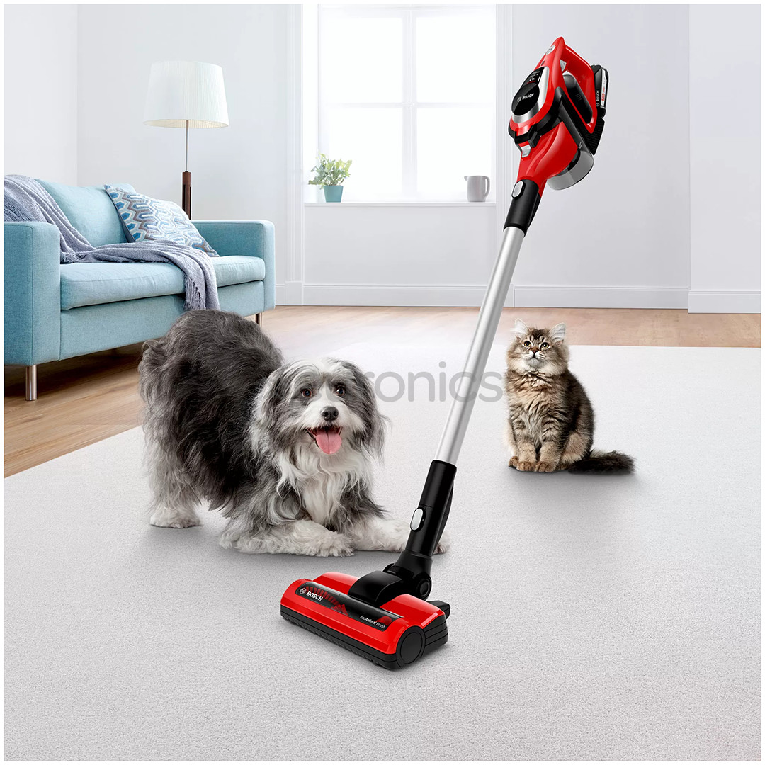 Bosch Unlimited ProAnimal, черный/красный - Беспроводной пылесос